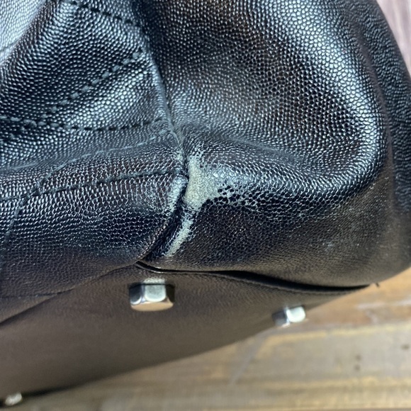 REBECCA MINKOFF Large Je T’aime Black Leather Tote - Picture 7 of 16